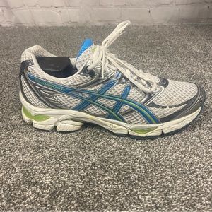 ASICS Gel Cumulus 12 Running Shoes White BlueT0A7N Women's US 9.5 EU 41.5 $120